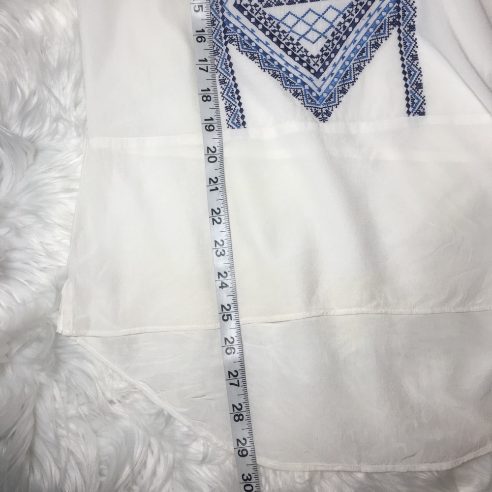 - Veronica Beard Baja Flutter Cap Sleeve Silk * - Picture 3 of 3